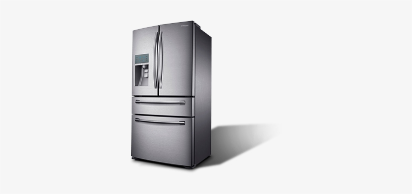 Refrigerator Repair - Samsung Rf22kredbsr Built-in French Door Refrigerator, transparent png