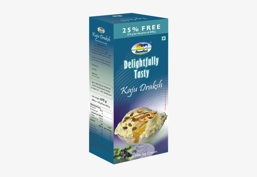 Family Pack Fresh Milk Ice Cream Kaju Draksh - Aditya Ice Cream Kaju Draksh, transparent png