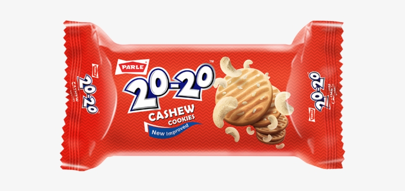 20-20 Cashew Cookies - Parle, transparent png