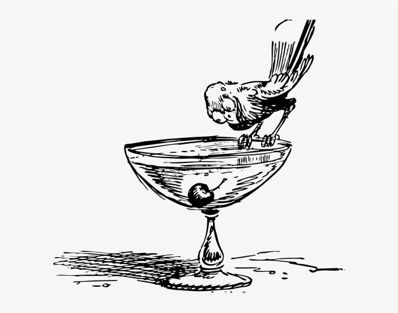 Bird - Cocktail Clip Art, transparent png