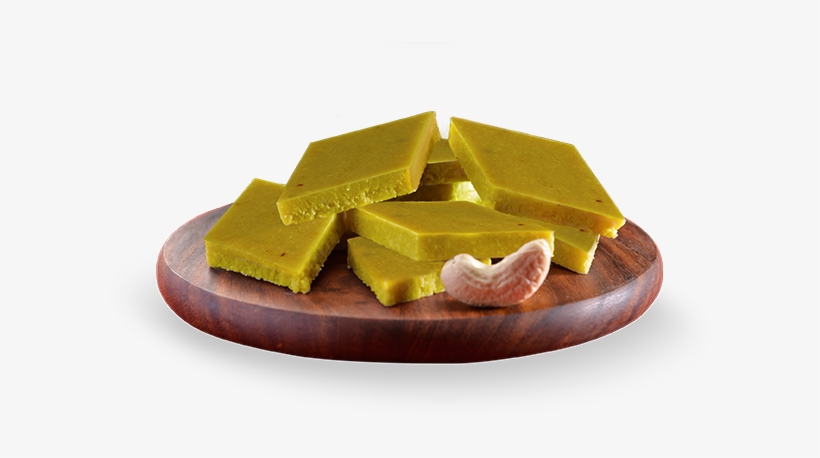 Kesar Kaju Katli - Product, transparent png