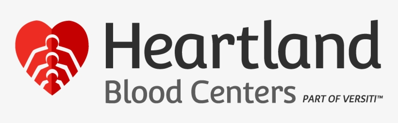 C2e2 Blood Drive Sponsor - Heartland Blood Center Logo, transparent png