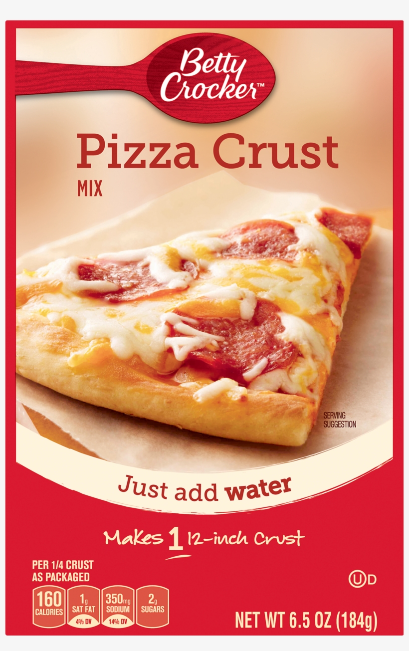 Betty Crocker Pizza Crust Mix, transparent png