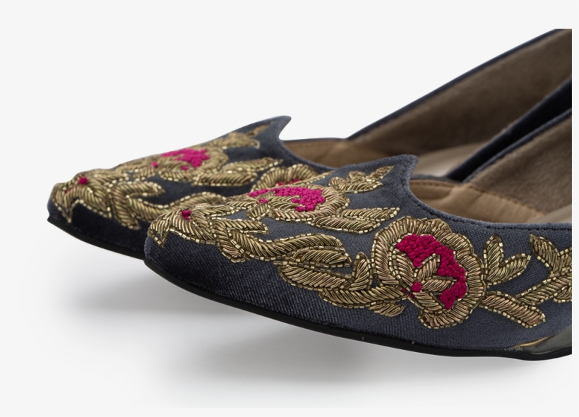 Gold Bloom - Slip-on Shoe, transparent png
