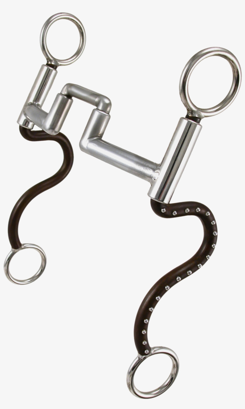 Bit - Long S Low Rider - Tom Balding Bit - Brown Finish With, transparent png