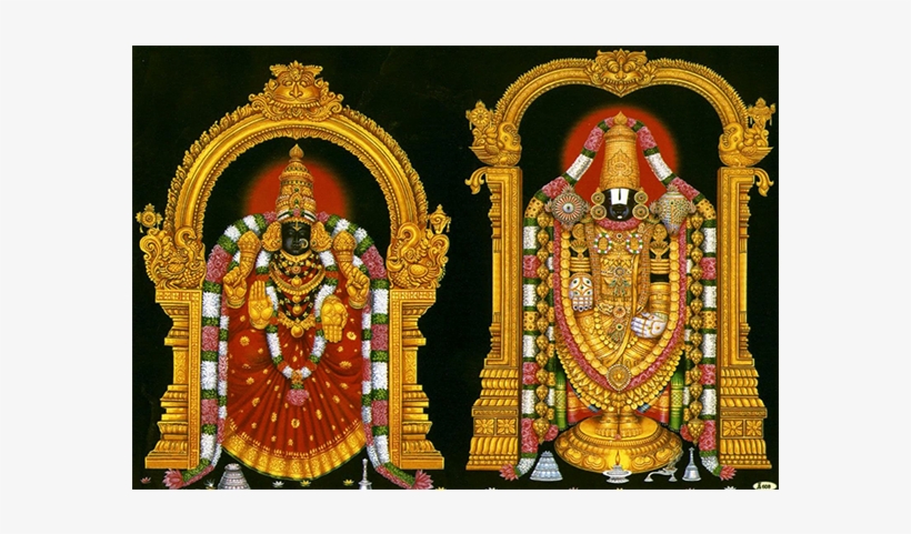 Radio - Art Factory Tirupati Balaji - Lord Venkateswara Canvas, transparent png