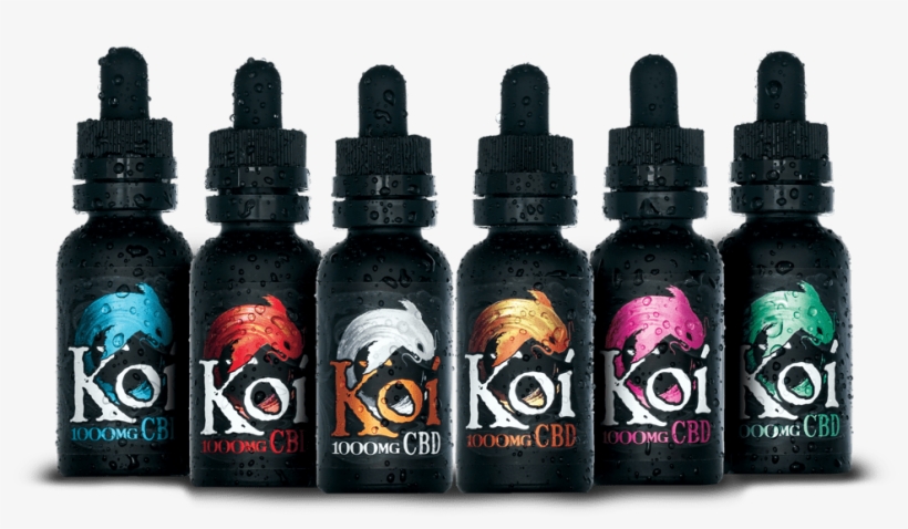 Cbd E-liquid Uses All Natural Industrial Hemp That - Koi Cbd, transparent png