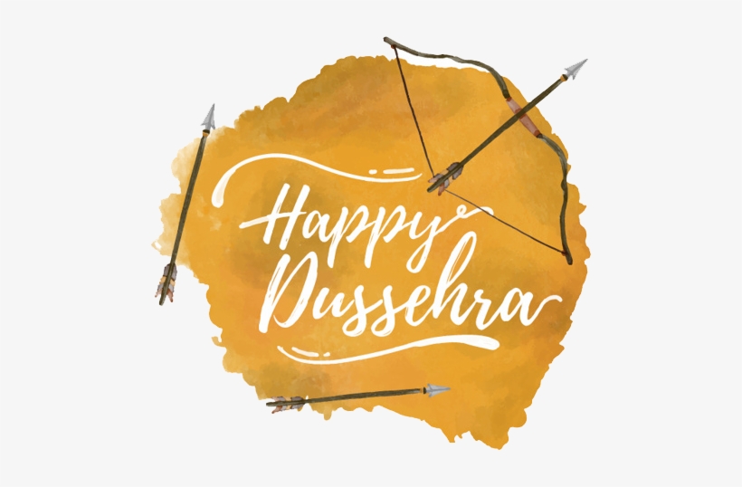 Happy Dussehra - Happy Dussehra Logo Png, transparent png