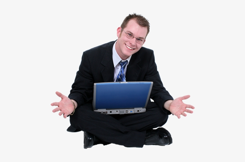 Man Laptop Transparent - African American Man Meditating, transparent png
