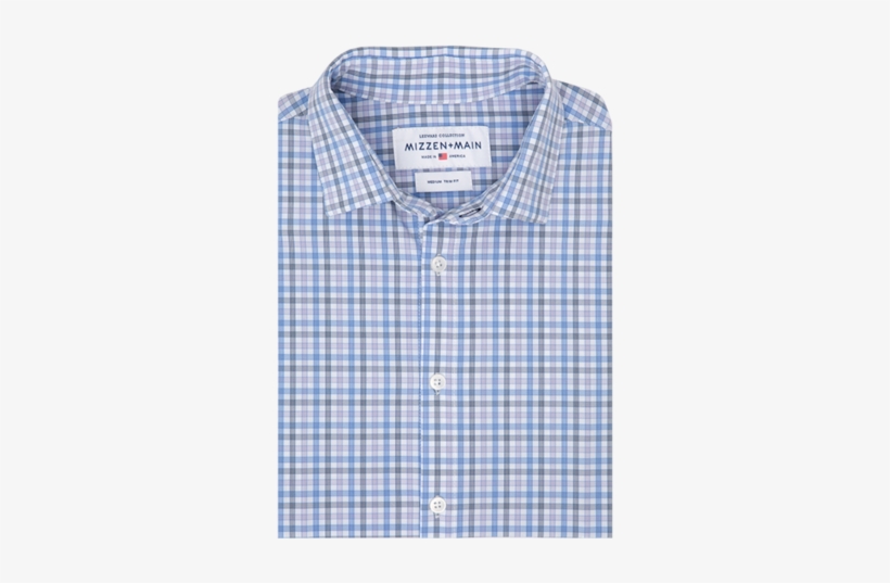 Mizzen Main Donley Purple Blue White Multi-plaid Trim - Mizzen+main, transparent png