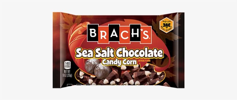 Brach's Sea Salt Chocolate Candy Corn - Brach's Strawberry Vampire Teeth Halloween Candy Corn,, transparent png