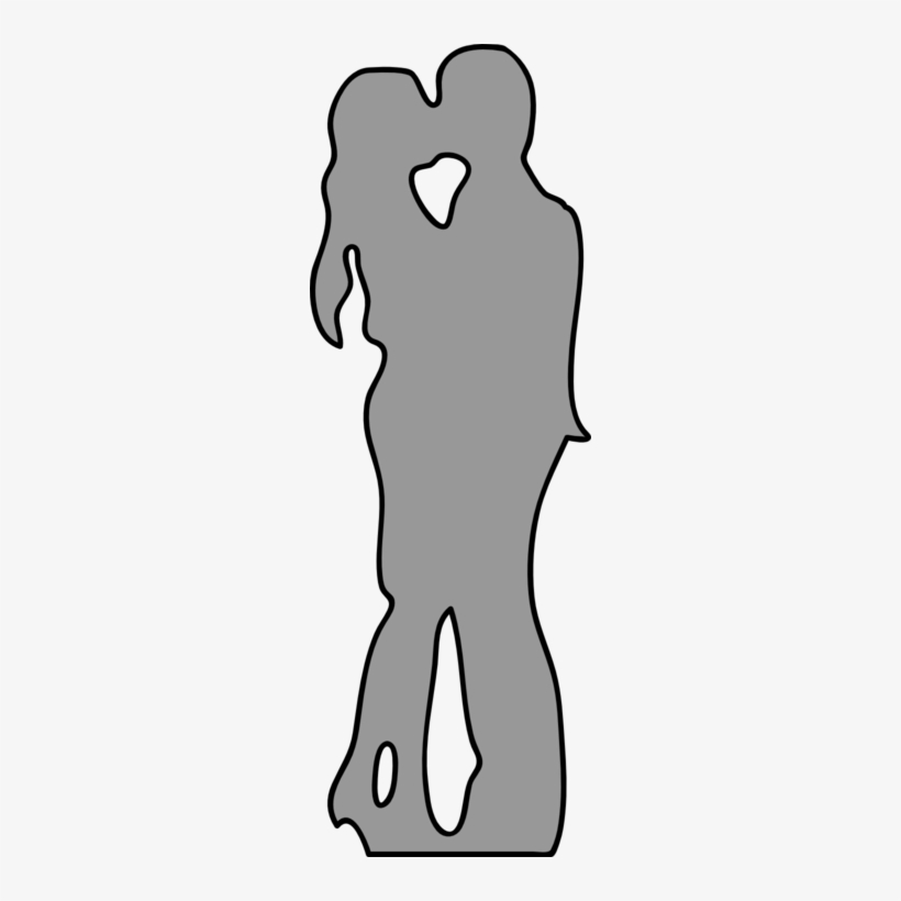 Couple - Silhouette, transparent png