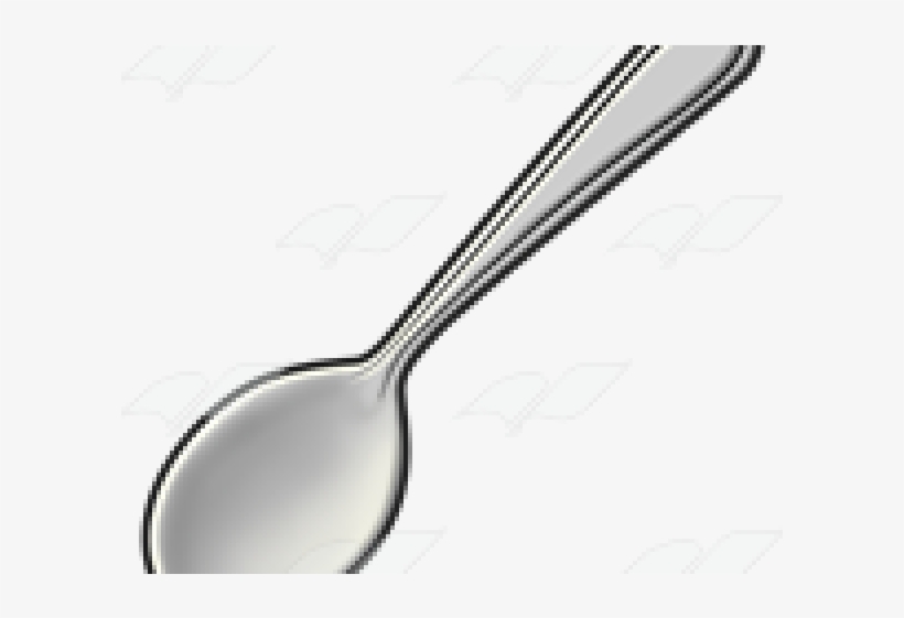 Silver Streamers Cliparts Free Download Clip Art - Spoon, transparent png