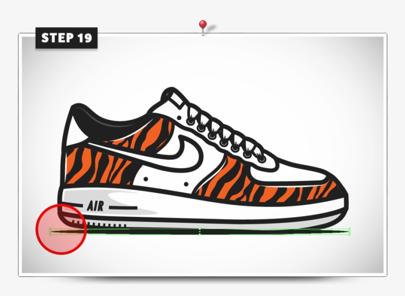 Musketon Tutorial - Nike Sneaker Cartoon Drawing, transparent png