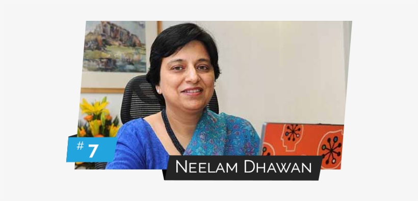 A Lady With An Ambitious Spirit, Neelam Dhawan Is Presently - Neelam Dhawan, transparent png