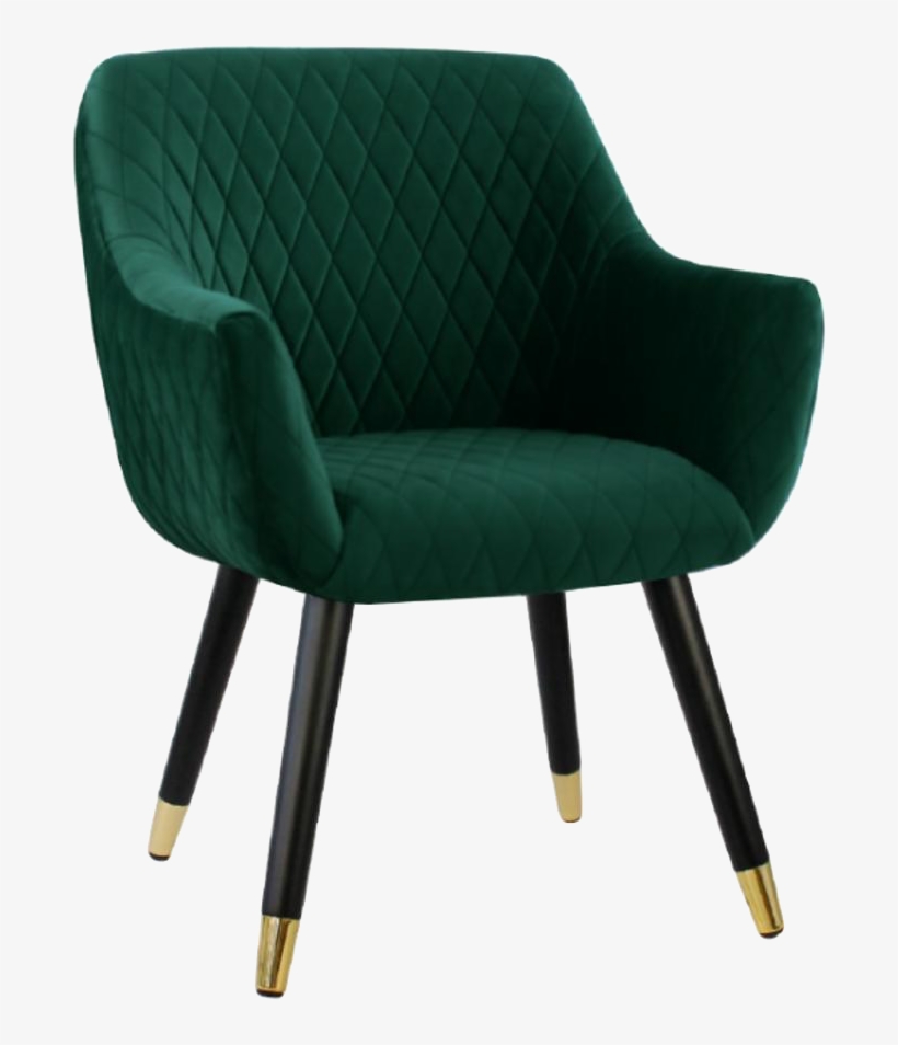 Carie Dining Chair Ivy Green Dining Chair Canvas Home - Green Velvet Dining Chair, transparent png
