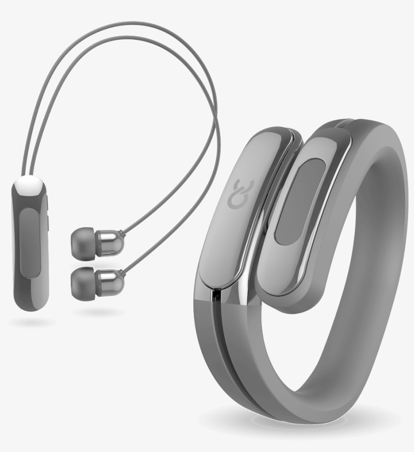 Helix Cuff Store Hero Black Black - Ashley Chloe Helix Cuff Bluetooth Wireless In-ear Earphones, transparent png