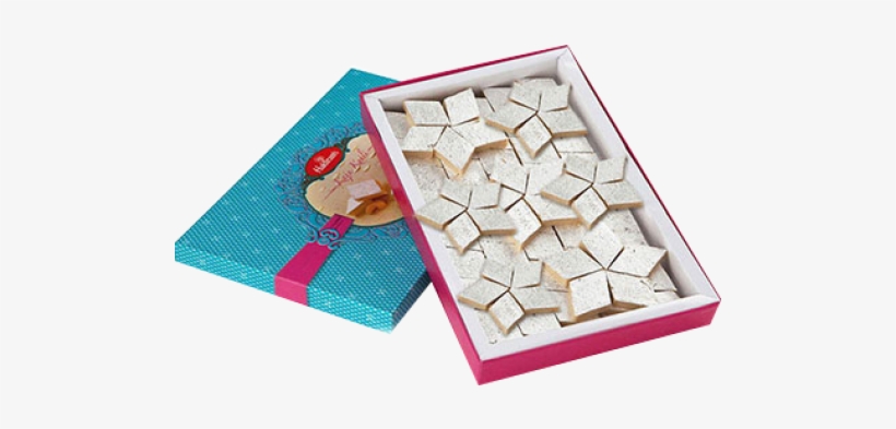 2 Designer Rakhis With Pink & White Stone Puja Thali - Kaju Katli, transparent png