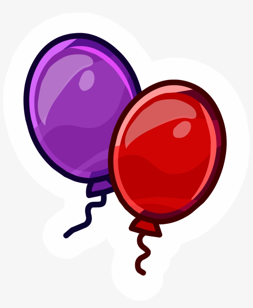 Anniversary Balloons Pin Icon - Iconos De Globos Png, transparent png