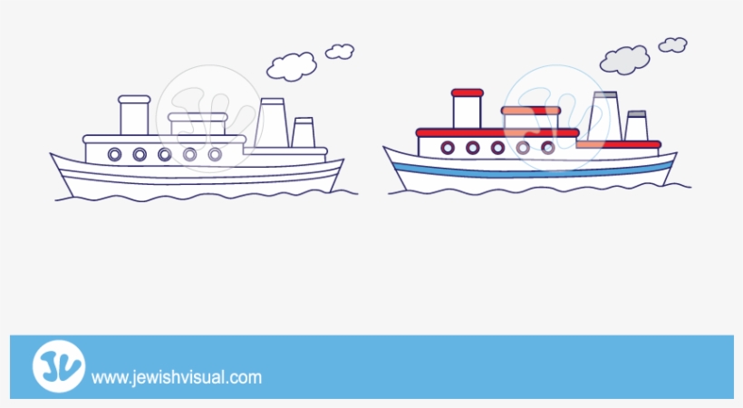 Ship-clipart - Fireboat, transparent png
