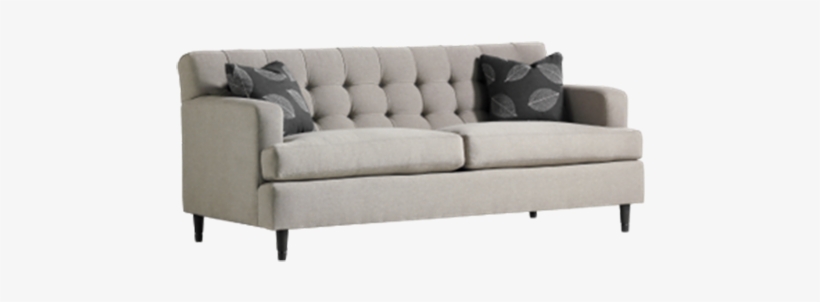 Sofas - French Heritage Rive Gauche Gregory Sofa, Brown, transparent png