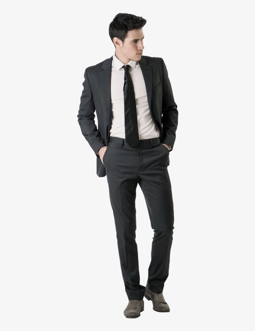 Suit Up - Dark Grey Suit, transparent png