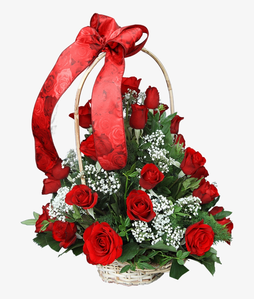 Basket Of 30 Red Roses Acadiana Choppers Lawn & Landscaping 800x977 PNG Download PNGkit