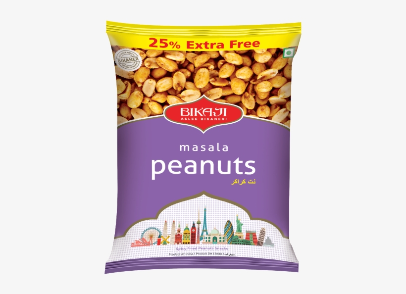 Bikaji Masala Peanut - Peanut, transparent png