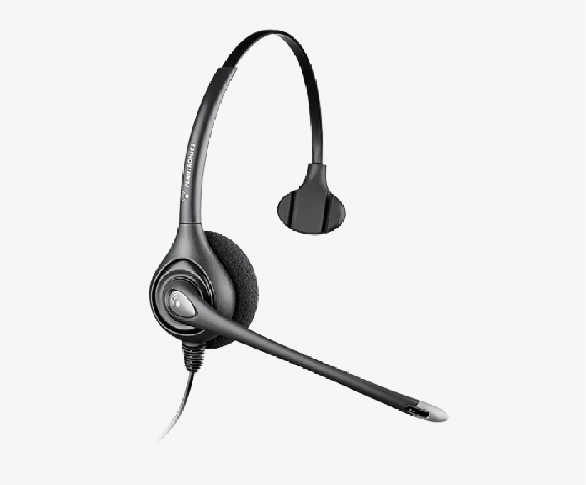 Plantronics Hw251n Corded Headset - Hw251n Headset, transparent png