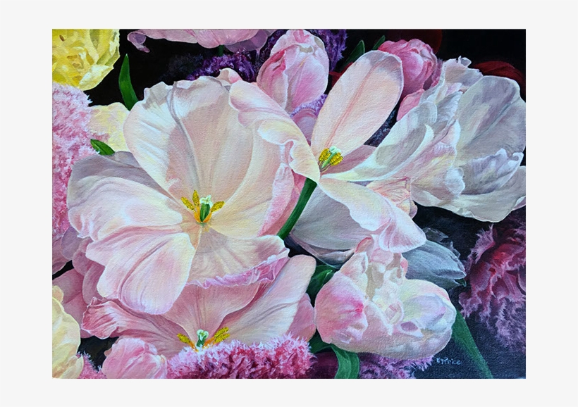Original Color Pencil - Morning Glory, transparent png
