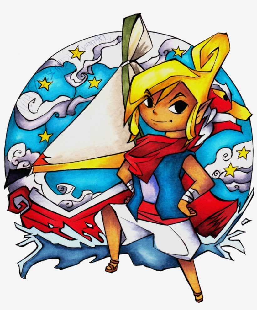 Tetra By Hyliabeilschmidt-d71ikxf - Tetra Wind Waker Art, transparent png