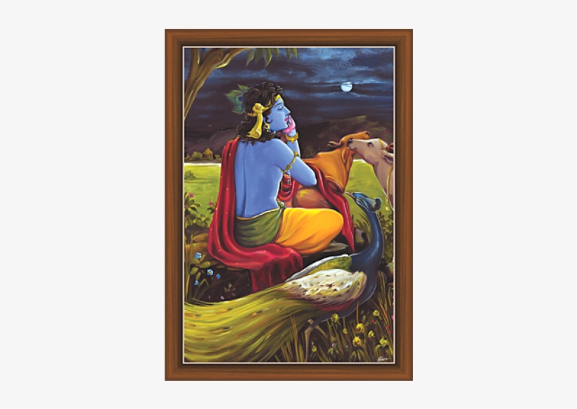 Radha Krishna Paintings Krishna Painting, Krishna Art, - Radha Krishna, transparent png