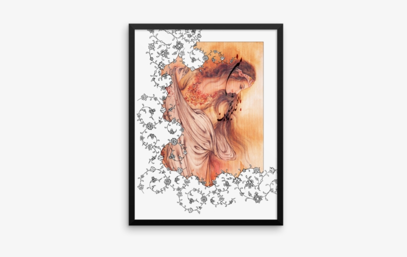 Framed Photo Paper Poster - Self Haven, transparent png