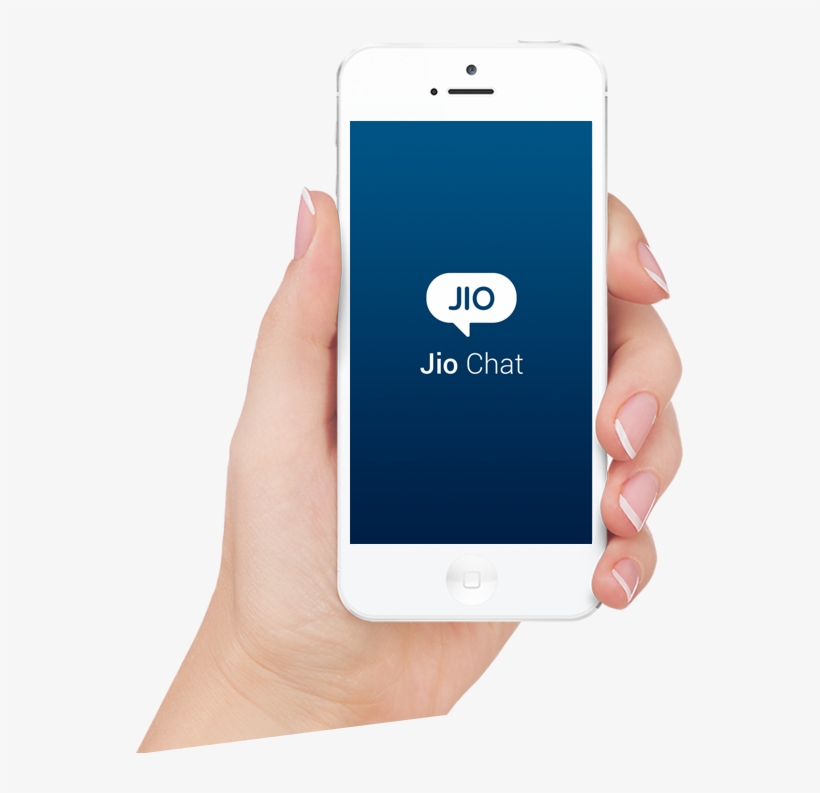 Reliance Jio 4g Was Launched Its Own Home - Smartphone In Hand Png, transparent png
