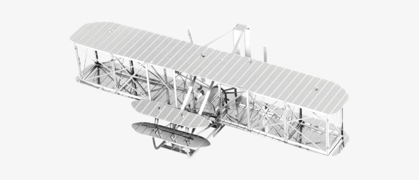 Metal Earth Aviation - Metal Earth 3d Model Kit - Wright Brothers Aeroplane, transparent png