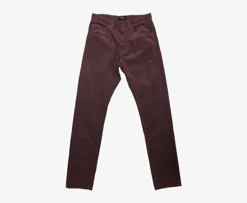 101 Gild 16 Wale Aged Wine Stretch Corduroy Relaxed - Cargo Pants, transparent png