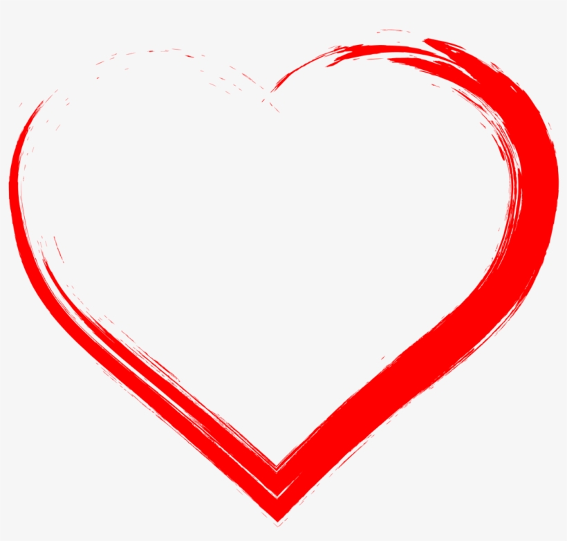 Wedding, Heart Love Sign Red Holiday Postcard Desig - Transparent Background Heart Design Png, transparent png