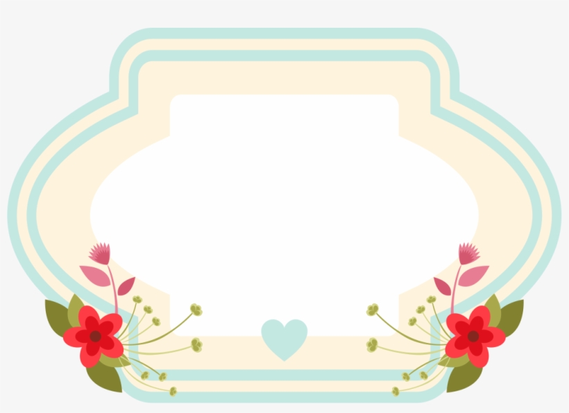 Leaf Background, Borders And Frames, Frame Floral, - Floral Tags Png, transparent png