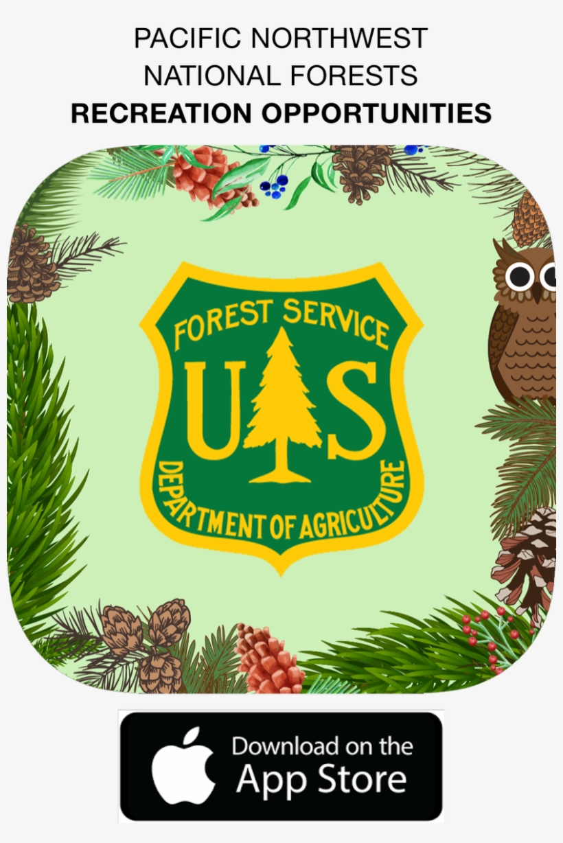Download This Free @forestservicenw App To Easily Search - Us Forest Service, transparent png