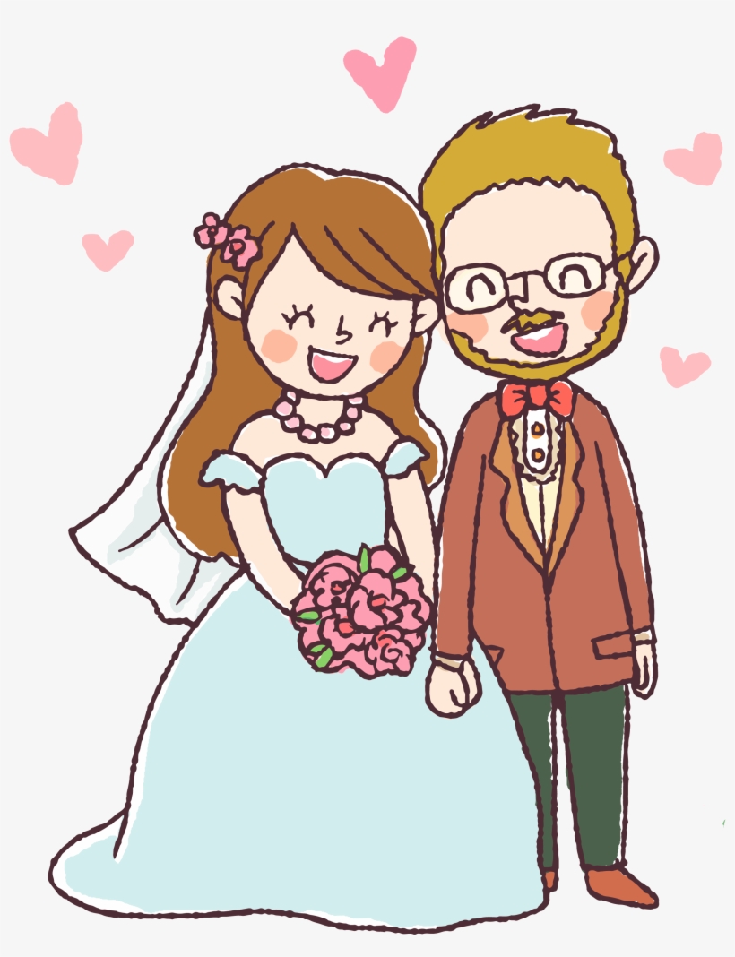 Svg Free Download Wedding Invitation Bridegroom Berber - Marriage Drawing, transparent png