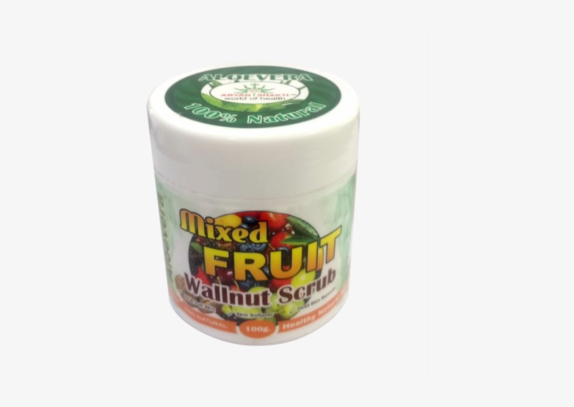 Mixed Fruit Walnut Scrub Dead Skin Remover 100gm - Cleanser, transparent png