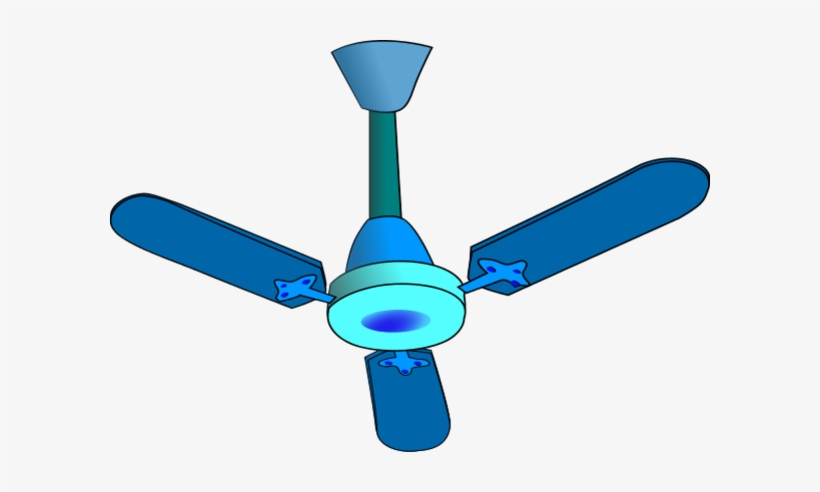 Ceiling Fan - Clip Art Of Fan, transparent png