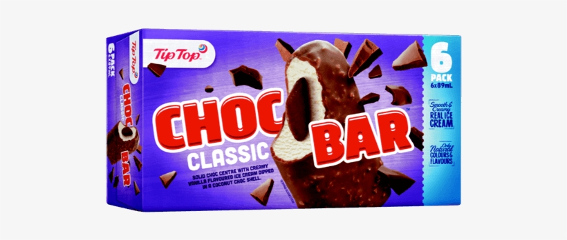 Choc Bar 6 Multipack - Choc Bar Ice Cream, transparent png
