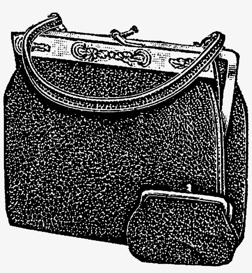 Purse Clipart Victorian - Vintage Purse Clipart, transparent png