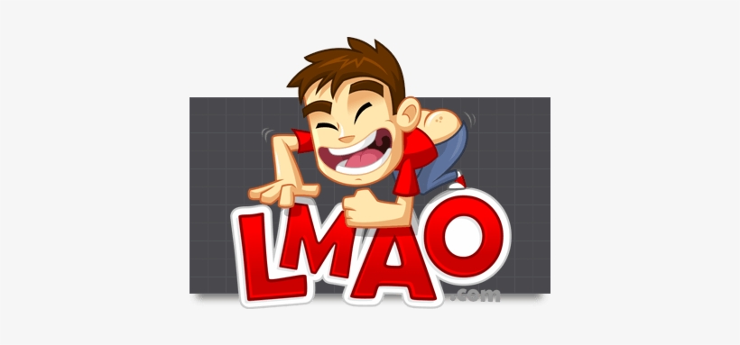 Illustrations Cartoon Logo Design For Lmao - Lmao Animated, transparent png