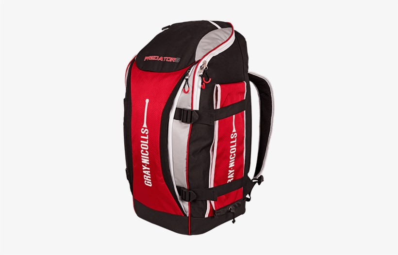Gray Nicolls Predator3 100 Black/grey/red Cricket Kit - Gray Nicolls Cricket Bag, transparent png