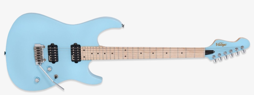 Vintage V6m24 Laguna Blue - Vintage V6m24dy Daytona Yellow Electric Guitar, transparent png