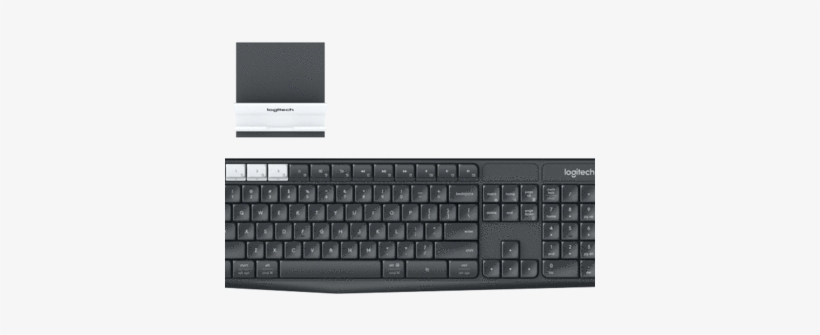 Logitech K375s Multi-device Wireless - Logitech K375s Wireless Multi-device Keyboard (black), transparent png