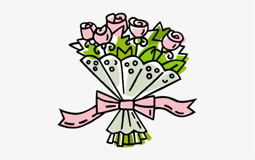 Pictures Of Bouquets - Bouquet Of Roses Clipart, transparent png