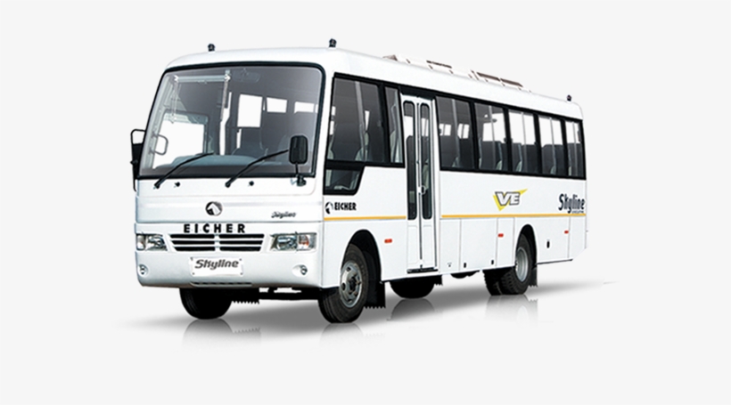 Eicher Skyline Bus 32 Seater, transparent png